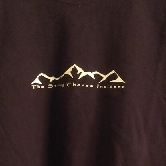 Vintage 2001 String Cheese Incident - RARE Navy Concert T-Shirt Merch - Size XL - Picture 3 of 4